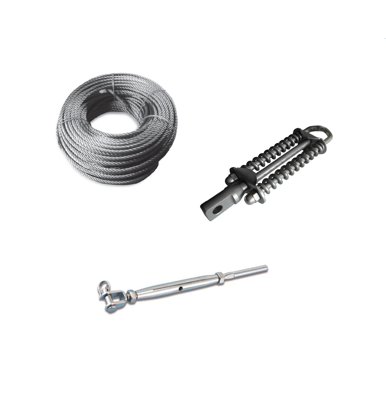 Kit Cavo Acciaio INOX per Linea Vita Tetto Obbligatoria